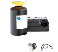 COMPATIBLE WITH SUBARU XV AUTOMATIC TIRE REPAIR KIT WITH COMPRESSOR AND 620ML DUNLOP TECH SEALING LIQUID FOR WHEELS TYRES CAR SUV TRUCKS VANS CAMPER 4X4