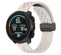 Compatible with SUUNTO OCEAN bands, 20mm, 22mm Quick Release Breathable Soft Silicone Sport Band with Magnetic Butterfly Clousure Replacemet Straps Compatible with SUUNTO OCEAN, RACE, RACE S, VERTICAL