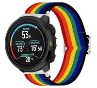 Compatible with SUUNTO OCEAN bands, 20mm, 22mm Stretch Elastics Nylon Adjustable Replacement Strap Accessories for Men & Women Compatible with SUUNTO OCEAN, RACE, RACE S, VERTICAL, 9 PEAK, 9 PEAK PRO