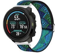 Compatible with SUUNTO OCEAN bands, 20mm, 22mm Stretch Elastics Nylon Adjustable Replacement Strap Accessories for Men & Women Compatible with SUUNTO OCEAN, RACE, RACE S, VERTICAL, 9 PEAK, 9 PEAK PRO