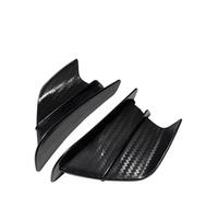 Compatible With Suzuki For GS500F For SV1000 For GS500 For GS500E For Samurai For GN125 Motorcycle Winglet Aerodynamic Side For Wing Fin Spoiler Aerodynamic Spoiler Wing(Matte Carbon Look)