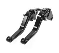 Compatible with Suzuki for GSF650 for Bandit 2005 2006 2007 Motorcycle Brake Clutch Levers Motorbike Adjustable Short Rod Handles Lever Moto Handlebar Levers(Black)