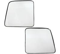 Compatible With Suzuki For Jimny 2007 2008 2009 2010 2011 2012 2013 2014 2015 2016 2017 2018 2019 2020 Car Side Rearview Heated For Wing Mirror Glass Mirror repair(2pcs)