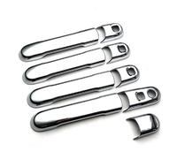 Compatible With Suzuki For Solio For Bandit 2021 2022 Car Chrome Door Handle Cover Trim Decorative Sticker Exterior Accessories Handle Cover Trim Strip