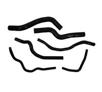 Compatible With Suzuki For Swift For ZC33 For K14C 2017-2025 Radiator Hose Coolant Kit Auto Engine Coolant Hose Coolant Hose Kits(Black)
