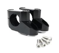 Compatible With Suzuki For V-STROM 1050 2020 For DR-Z400SM 2007-2020 28mm 1 1/8" Offset Handlebar Risers Back Moved For Up Fat Bar Motorbike motorbike handlebar riser(Black)