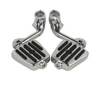 Compatible With Suzuki For VS1400 For VZ1500 For INTRUDER For M800 For C800 Motorcycle Footpegs Long Angled Adjustable Highway Peg Mount Kit Motorcycle pedal(Chrome)