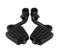 Compatible With Suzuki For VS1400 For VZ1500 For INTRUDER For M800 For C800 Motorcycle Footpegs Long Angled Adjustable Highway Peg Mount Kit Motorcycle pedal(Black)