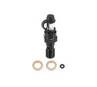 Compatible With Suzuki M10x1.0mm Motorcycle Bleed Nipple Cap Motocross Bike Brake Master Cylinder Caliper Bleeder Screw With Cap Nutand Bolt Kit