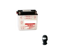 Compatible with Suzuki VS GL/GLP Intruder 750 1985-1991 Yuasa battery ready for use YB16B-A 12 V/16 Ah batteries for engine start, complete specification, motorcycle scooter