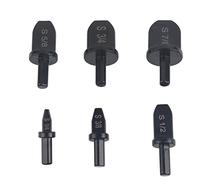 Compatible with Swaging Tool Drill Bit Set, 6Pcs HVAC Repairing Air Conditioner Copper Tube Expander 1/4in 3/8in 1/2in 5/8in, Joinery Router bits 5/8