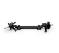 Compatible With Tamiya 1/14 RC Truck Tractor Car Upgrades Parts Metal Front Axle Steering Assembly Link Pole Linkage Rod No Power RC Car Parts