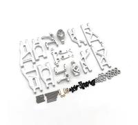 Compatible With TAMIYA DT04 58741 1/10 RC Car Upgrade Replacement Parts Accessories Metal For Swing Arm Vulnerable Kit RC Repair Parts(Silver)