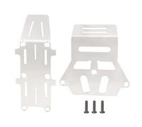 Compatible With Tamiya For Hornet For EVO Grasshopper 1/10 RC Car Upgrade Parts Stainless Steel Skid Plate For Chassis Guard Accessories