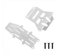 Compatible With Tamiya For Hornet Wasp For EVO 58742 1/10 RC Car Upgrade Parts Accessories Stainless Steel Front Rear Guard Plate Kit RC Car Accessories