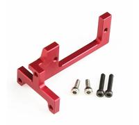 Compatible With Tamiya For Scania 1/14 Rc Car Parts Upgrade Accessories Metal Gearbox Shift Steering Gear Bracket Servo Mount RC Repair Parts(Red)