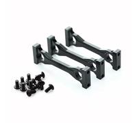 Compatible With Tamiya For Scania For Actros For MAN 1/14 RC Truck Tractor Trailer Car Tipper Parts 3pcs Metal Middle For Chassis Mount RC Spare Part(Grey)