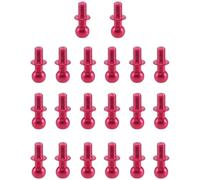 Compatible With Tamiya For TT-01 For TT-02 For Sakura D4 D5 1/10 RC Drift Car Parts For Universal 20Pcs Metal M3 Hex Ball Head Screws Rc Accessories