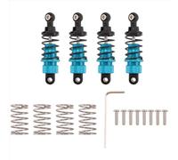 Compatible With Tamiya For TT-01 For TT02 M5 M6 1/10 RC Cars Upgrade Parts 4Pcs Aluminum Alloy Front Rear Shock Absorber Damper RC Car Accessories