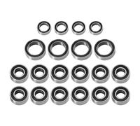 Compatible With Tamiya For TT-01 TT-01E For TT-02B TT-01D 1/10 RC Car Upgrade Parts Accessories 20pcs Sealed Bearing Kit RC Car Accessories