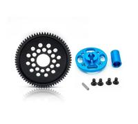 Compatible With Tamiya For TT-02 1/10 RC Car Upgrade Parts Accessories Metal 68T Spur Gear Mount High For Speed Set 54500 RC Car Accessories