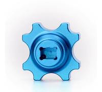Compatible With Tamiya For TT-02 For TT-02B TT-02D TT-02T RC Car Upgrade Parts Aluminum Alloy Differential Lock Block 54649 RC Car Accessories(Blue)