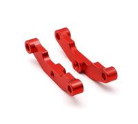 Compatible With Tamiya For TT-02-S For TT02 TYPE-S 1/10 RC Car Upgrade Parts 2PCS Aluminum Alloy Upper Arm Mount 54651 RC Car Accessories(Red)