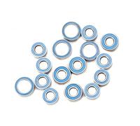 Compatible With Tamiya For TT-02 TT-02D 1/10 Remote Control Car Upgrades Parts Accessories 16PCS Sealed Ball Bearing Kit RC Car Accessories