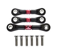Compatible With Tamiya For TT-02 TT-02T 1/10 RC Cars Upgrades Parts Replacement Accessories 3Pcs Steering Link Rod Servo RC Car Accessories