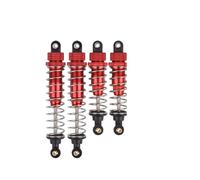 Compatible With Tamiya For TT-02B DF02 DT02 1/10 Remote Control Car Parts For Buggy For Chassis RC Oil Shocks Dampers Rc car shock absorber(Red)