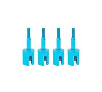 Compatible With Tamiya For TT01 For TT01E For TT02 For TT02B 51006 9005713 1/10 RC Car Parts 4PCS Metal Aluminum Axles Wheel Axle Cup RC Repairs Models