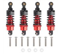 Compatible With Tamiya For TT01 For TT02 1/10 RC Car Upgrade Parts 4Pcs Aluminum Alloy Shock Absorbers Damper Set RC Car Shock Absorber