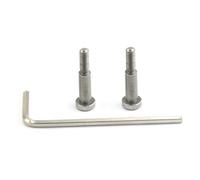 Compatible With Tamiya For TT01 For TT02 CC01 CC02 For GF01 DF02 DT02 M05 M06 MF01X WR02 RC Car Parts 3x14mm Low Friction Step Screw RC Car Accessories
