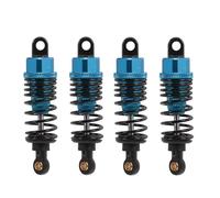 Compatible With Tamiya For TT01 For TT02 TL01 TA03 M05 M06 1/10 RC Car Upgrade Parts Accessoriess 4pcs Metal Shock Absorber Damper RC Car Shock Absorber(Blue)