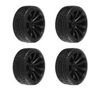 Compatible With Tamiya For TT01 For TT02 XV01 PTG-2 For Kyosho For HPI 1/10 RC Car On Road Drift Car Parts Tyre Wheels Hard Plastic 65mm Rc car wheels rims tires