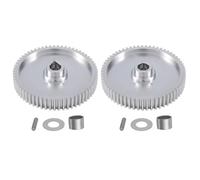 Compatible With TAMIYA For TT01 TT01D TT01E 1/10 Remote Control Car Upgrade Parts Accessories 2X Metal 61T Spur Gear 51004 RC Car Accessories