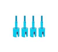 Compatible With Tamiya For TT01 TT01E For TT02 For TT02B 51006 9005713 1/10 RC Car Upgrade Parts 4PCS Aluminum Alloy Axles Wheel Cup RC Parts