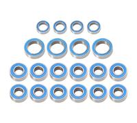 Compatible With Tamiya For TT01 TT01E TT01D For TT02B 1/10 RC Car Upgrade Parts Accessories 20PCS Rubber Sealed Ball Bearing Kit RC Repair Parts