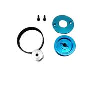 Compatible With Tamiya For TT02 1/10 RC Car Upgrade Modification Replacement Accessories Parts Belt Drive Gear 16T 40T RC Spare Part(Blue)