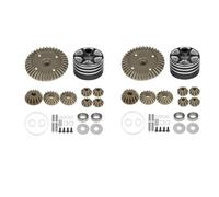 Compatible With Tamiya For TT02 For TT02B XV02 TYPE-S 1/10 RC Car Upgrade Parts Metal Differential Case And Gear Set 22049 39T Toys