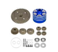 Compatible With Tamiya For TT02 For TT02B XV02 TYPE-S 1/10 RC Car Upgrade Parts Metal Differential Case And Gear Set 22049 39T Toys