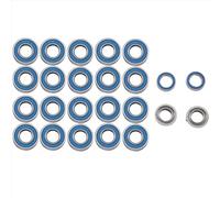 Compatible With Tamiya MF-01X MF01X RC Car Upgrade Parts Modification Spare Accessories Steel 24pcs Sealed Bearing Kit RC Modifications Spare