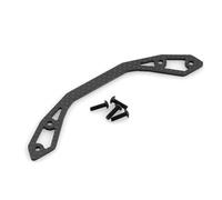 Compatible With Tamiya XV01 1/10 RC Car Upgrade Modification Parts Accessories Carbon Fiber Pattern Bumper Support Plate RC Repair Parts