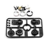 Compatible With Tamiya XV01 XV02 For TT02 TD2 M05 1/10 RC Car Parts Accessories Metal High Torque Servo Saver Servo Arm 51000 50473 RC Repair Parts(Black)