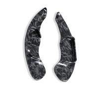 Compatible With Taurus For Edge 2015 2016 2017 2018 For Explorer 2016 2017 2018 Car Steering Wheel Paddle Extension Shifters Gear Vehicle Paddle Shifters(Satin pattern black)