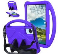 Compatible with TECLAST P50/P50S Tablet 11 inch Case for Kids - Durable Lightweight EVA Shockproof Protective Handle Stand Cover (Purple)