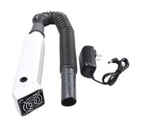 Compatible with Telescopic Microscope for Exhaust Fan 35-80cm Adjustable Hose for Soldering Welding Oil Fume Extractor AC 110V-220V to DC 12V Power