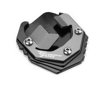 Compatible With Tenere700 Tenere 700 2019 2020 2021 2022 2023 Motorcycle Accessories Kickstand Foot Extension Side Stand Enlarger Pad (Color : Stand Pad B-Grey, Size : 1)
