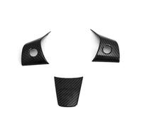 Compatible with Tesla for Model Y 2019-2023 Steering Wheel Decorative Sticker Interior Modified Decorative Accessories Buttons Overlays