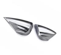 Compatible With Tesla For Model Y 2021-2023 Front Fog Light Cover Grille Woof Tooth Protective Decoration Lamp Spoiler Trim Fog Light Grille
